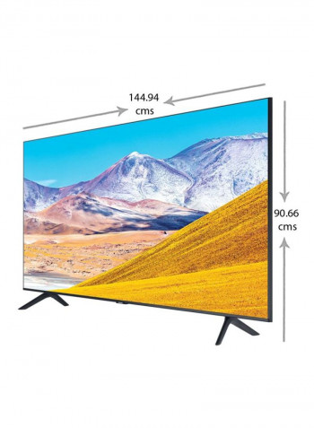 55-Inch Crystal UHD 4K HDR Smart TV UE55TU8000 Black