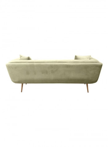 Stark 3-Seater Sofa Green 233x76x89cm