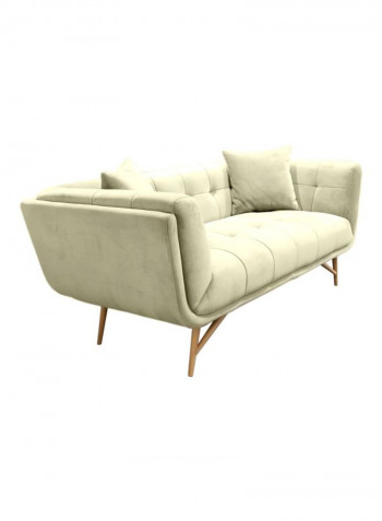 Stark 3-Seater Sofa Green 233x76x89cm