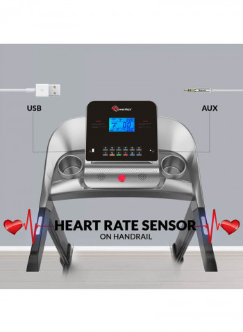 Motorized Multifunction Treadmill 168x75x31cm