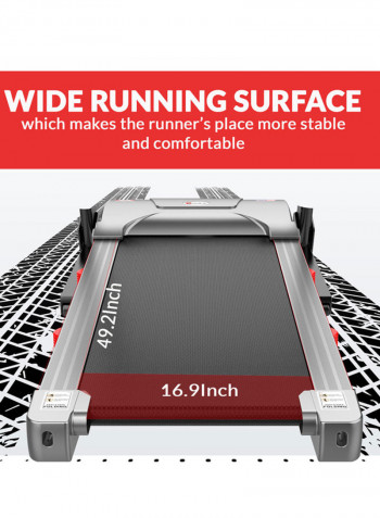 Motorized Multifunction Treadmill 168x75x31cm