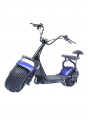 Coco Harly Electric Scooter With Fat Tyre And Double Seat 18 x 9.5inch