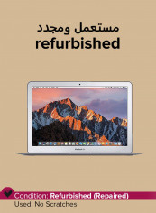 Refurbished - Macbook Air MQD32LL/A (2017) Laptop With 13.3-Inch Display, Intel Core i5 Processor/5th Gen/8GB RAM/128GB SSD/1.5GB Intel HD Graphics 6000 Silver