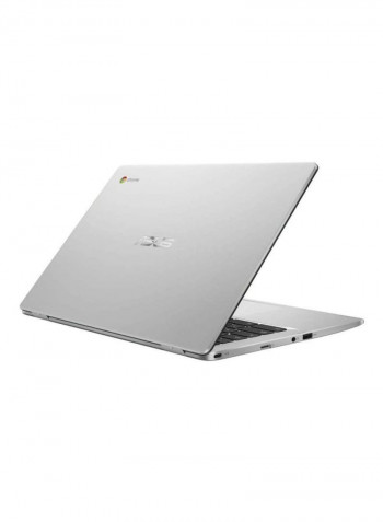 Chromebook C423N Laptop With 14-Inch Display, Celeron Processor/4GB RAM/32GB eMMc SSD/Intel HD Graphics 500 Silver