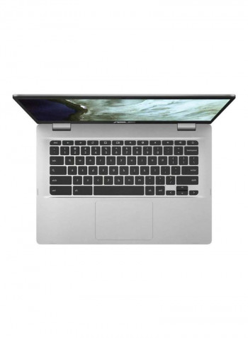 Chromebook C423N Laptop With 14-Inch Display, Celeron Processor/4GB RAM/32GB eMMc SSD/Intel HD Graphics 500 Silver