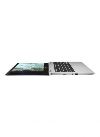 Chromebook C423N Laptop With 14-Inch Display, Celeron Processor/4GB RAM/32GB eMMc SSD/Intel HD Graphics 500 Silver