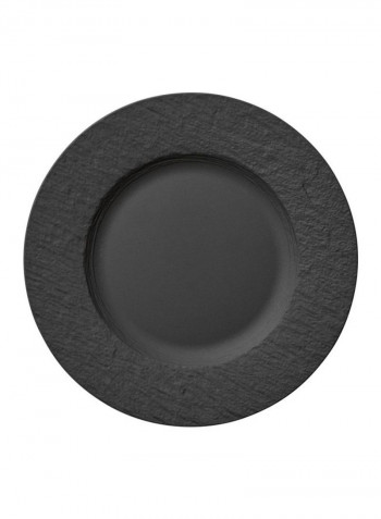 24-Piece Manufacture Rock Dinner Set Black