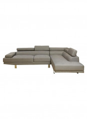 Paloma Corner Sofa Light Grey