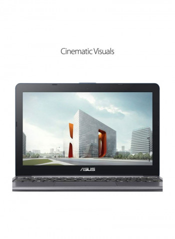 VivoBook E203NA Convertible 2-In-1 Laptop With 11.6-Inch Display, Celeron Processor/4GB RAM/32GB eMMC/Intel HD Graphics Blue