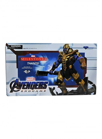 Marvel Milestones Avengers Endgame Armored Thanos Statue 43x20x11inch
