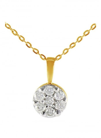 4-Piece 18 Karat Gold Diamond Jewellery Set