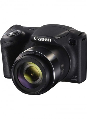 PowerShot SX420 IS Point And Shoot Digital Camera With Accessories