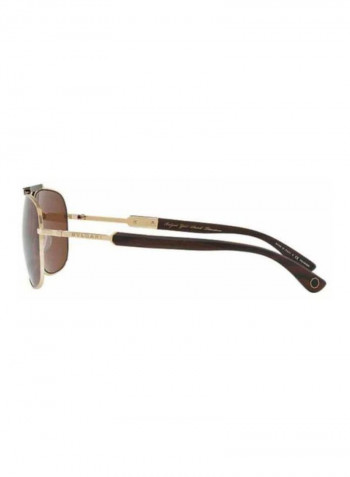 Polarized Pilot Sunglasses - Lens Size: 60 mm للرجال