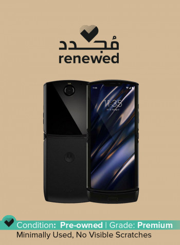 Renewed - Moto Razr Noir Black 6GB RAM 128GB 4G LTE