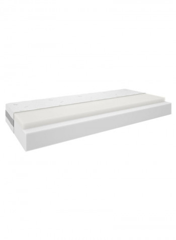 Wellpur Rectangular Shaped Mattress White/Grey