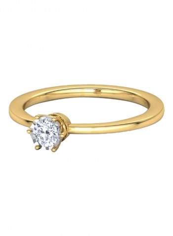 0.25 Ct Diamond Solitaire Ring