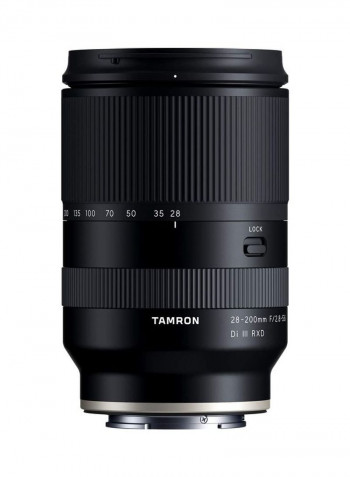 28-200mm f/2.8-5.6 Di III RXD Lens For Sony E Black