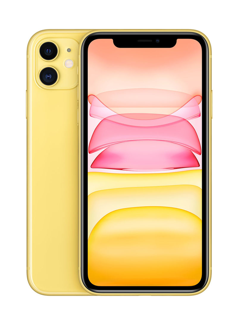 iPhone 11 With FaceTime Yellow 64GB 4G LTE - UAE Specs