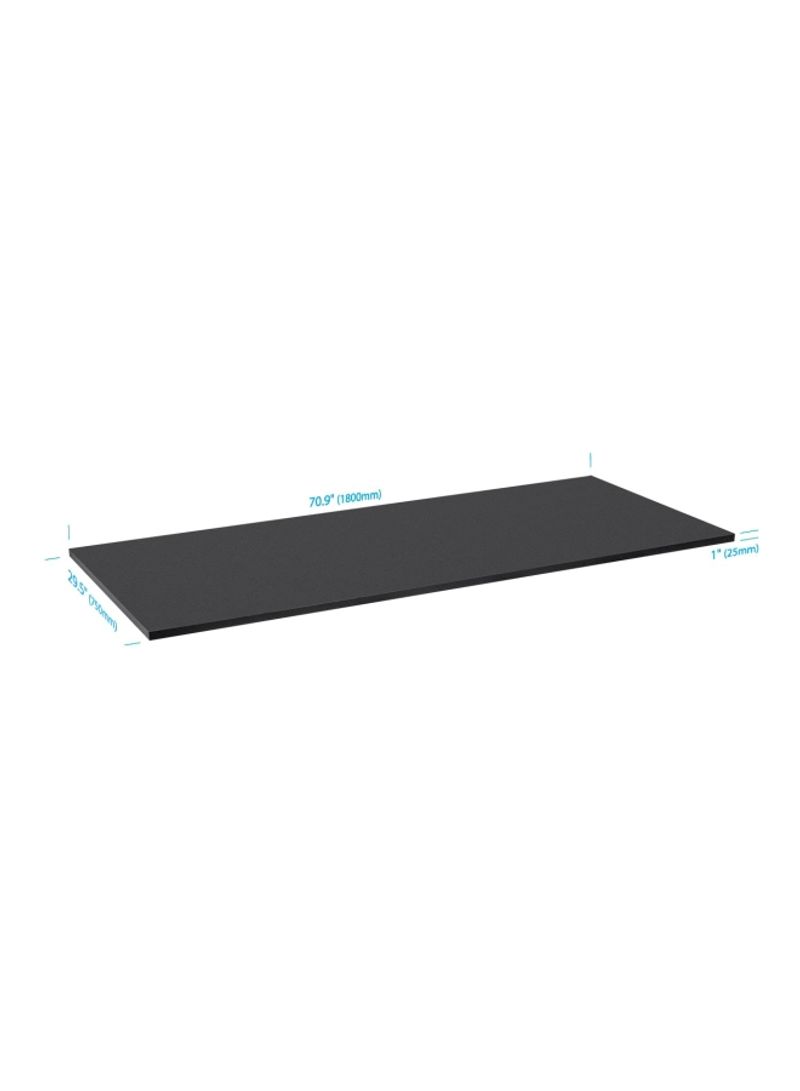 Table Top For Height Adjustable Riser Desk Black