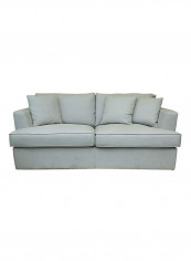 Shaggy 2-Seater Sofa Grey