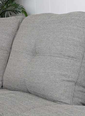 Costa 6-Seater Left Corner Sofa Grey/Black