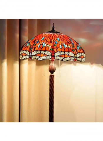 Decorative Glass Floor Lamp Multicolour