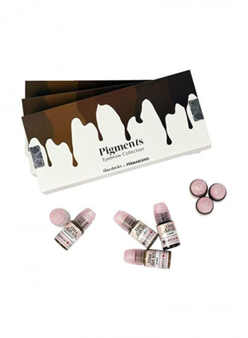 8-Piece Pigments Eyebrow Kit Multicolor