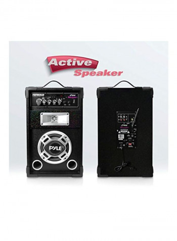 Portable Tower Speaker System PSUFM626LED Black