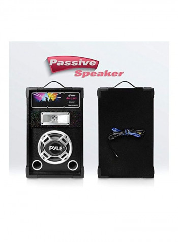 Portable Tower Speaker System PSUFM626LED Black