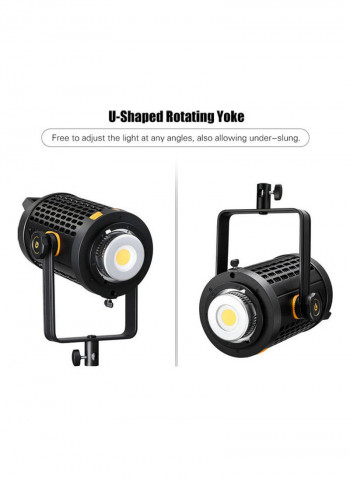 LED Photography Light Black/Silver