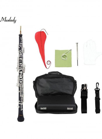 C-Key Oboe Flute With Case