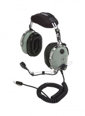 Wired Over-Ear Headphones With Mic Green/Black