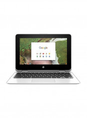 Chromebook X360 Convertible 2-In-1 Laptop With 11.6-Inch Display, Celeron Processor/4GB RAM/64GB eMMC Flash Drive/Intel HD Graphics 500 Snow White