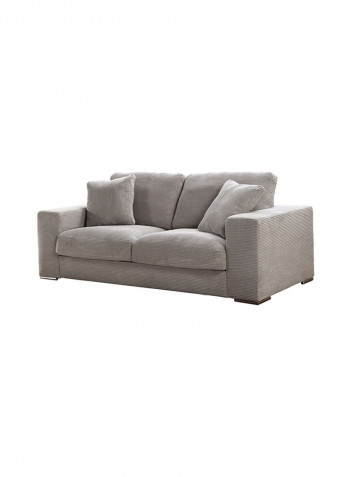 Austin 3-Seater Sofa Grey 227 x 103 x 84centimeter