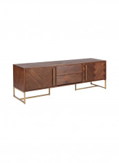 Bruno Entertainment Unit Brown 180 x 45 x 60centimeter