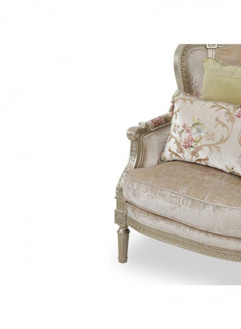 Safiya Armchair Gold 82 x 96 x 118cm