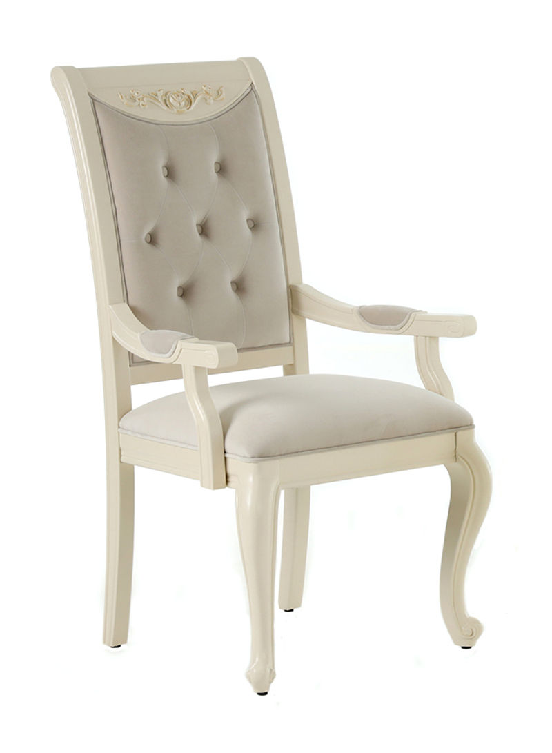 Salma Table With 2 Chairs Tea Set White 66 x 52 x 78cm