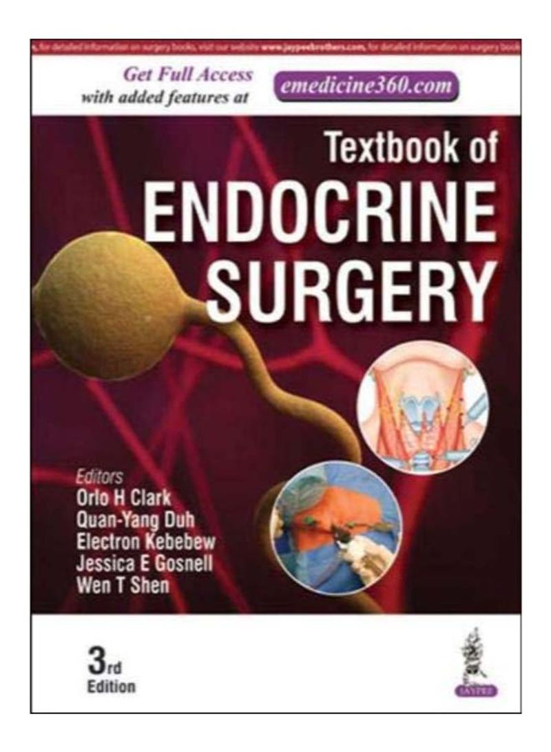 Textbook Of Endocrine Surgery Hardcover 3rd Revised edition