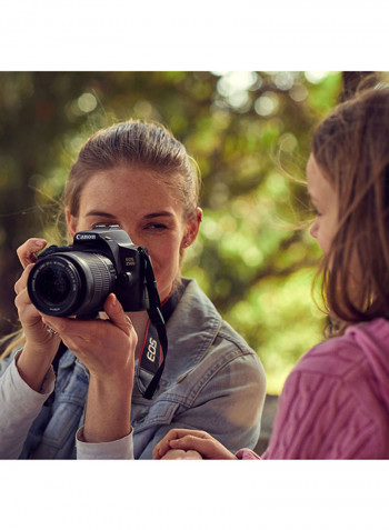 EOS 250D DSLR With EF-S 18-55mm f/3.5-5.6 III Lens 24.1MP, LCD Touchscreen, Built-In Wi-Fi And Bluetooth