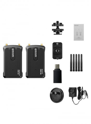 Mars 300 Dual HDMI Wireless 1080P HD Video Recorder Transmission System Black/Grey