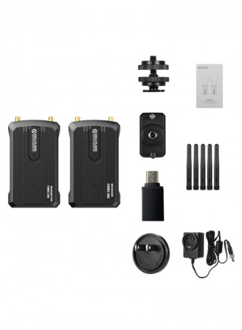 Mars 300 Dual HDMI Wireless 1080P HD Video Recorder Transmission System Black/Grey