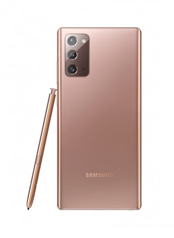 Galaxy Note20 Dual SIM Mystic Bronze 8GB RAM 256GB 4G LTE - UAE Version