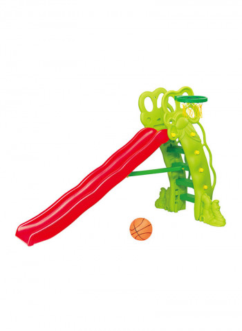 High Pea Shaped Slide With  Slider