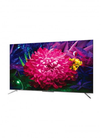 55 Inch QLED Android Smart UHD TV 55C715 Black