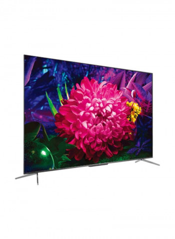 55 Inch QLED Android Smart UHD TV 55C715 Black