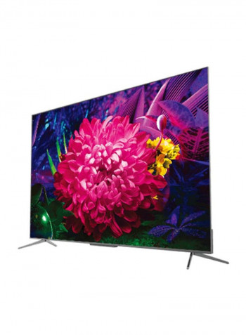 55 Inch QLED Android Smart UHD TV 55C715 Black