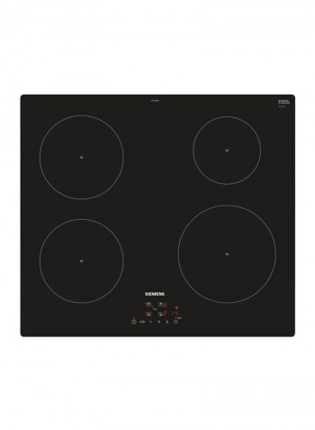 4 Burner Gas Hob EU611BEB1E Black