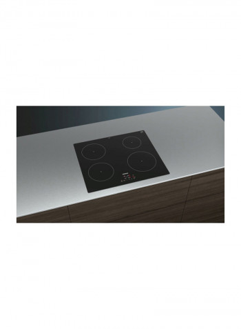 4 Burner Gas Hob EU611BEB1E Black