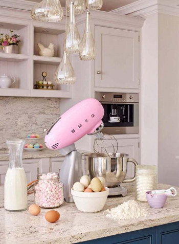 50’s Retro Style Stand Mixer 800 W SMF02PKUK Pink