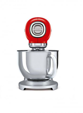 50’s Retro Style Stand Mixer with 10 Variable Speeds 800 W SMF02RDUK Red
